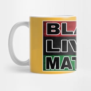 Black Lives Matter - Pan African - Back Mug